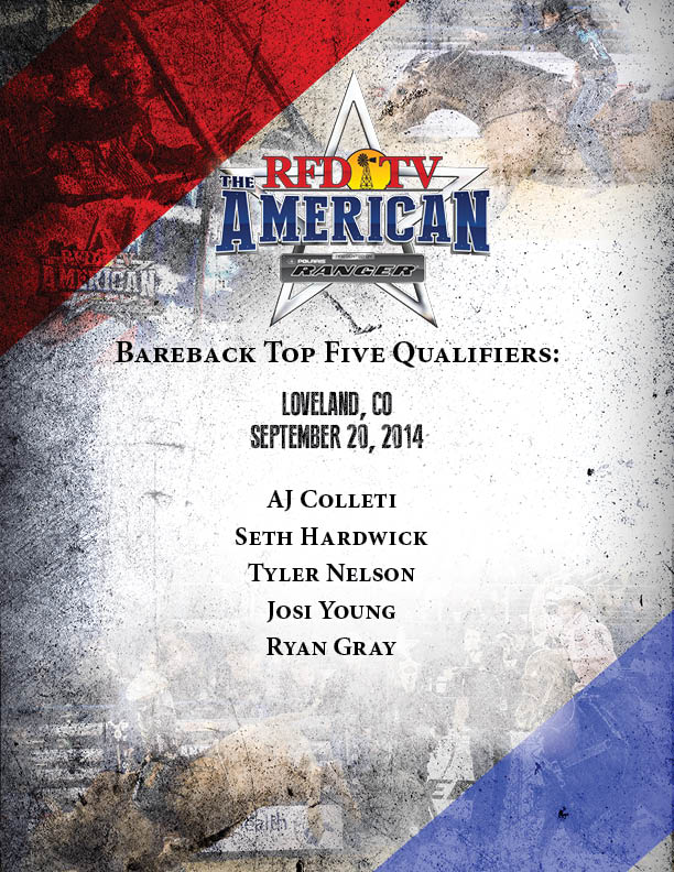 September 20: Bareback and Bronc Riding: Loveland CO September 20: Bareback and Bronc Riding: Loveland CO